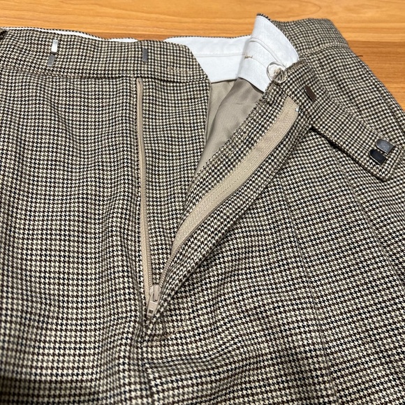 ASTR the label Houndstooth Check Wide Leg Pants L - Picture 9 of 13